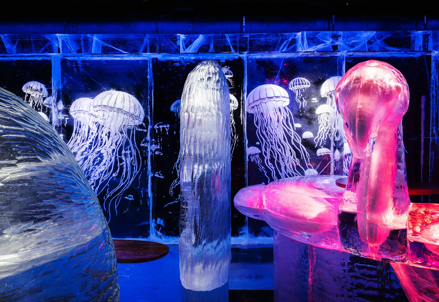 ICEBAR & Middag för två