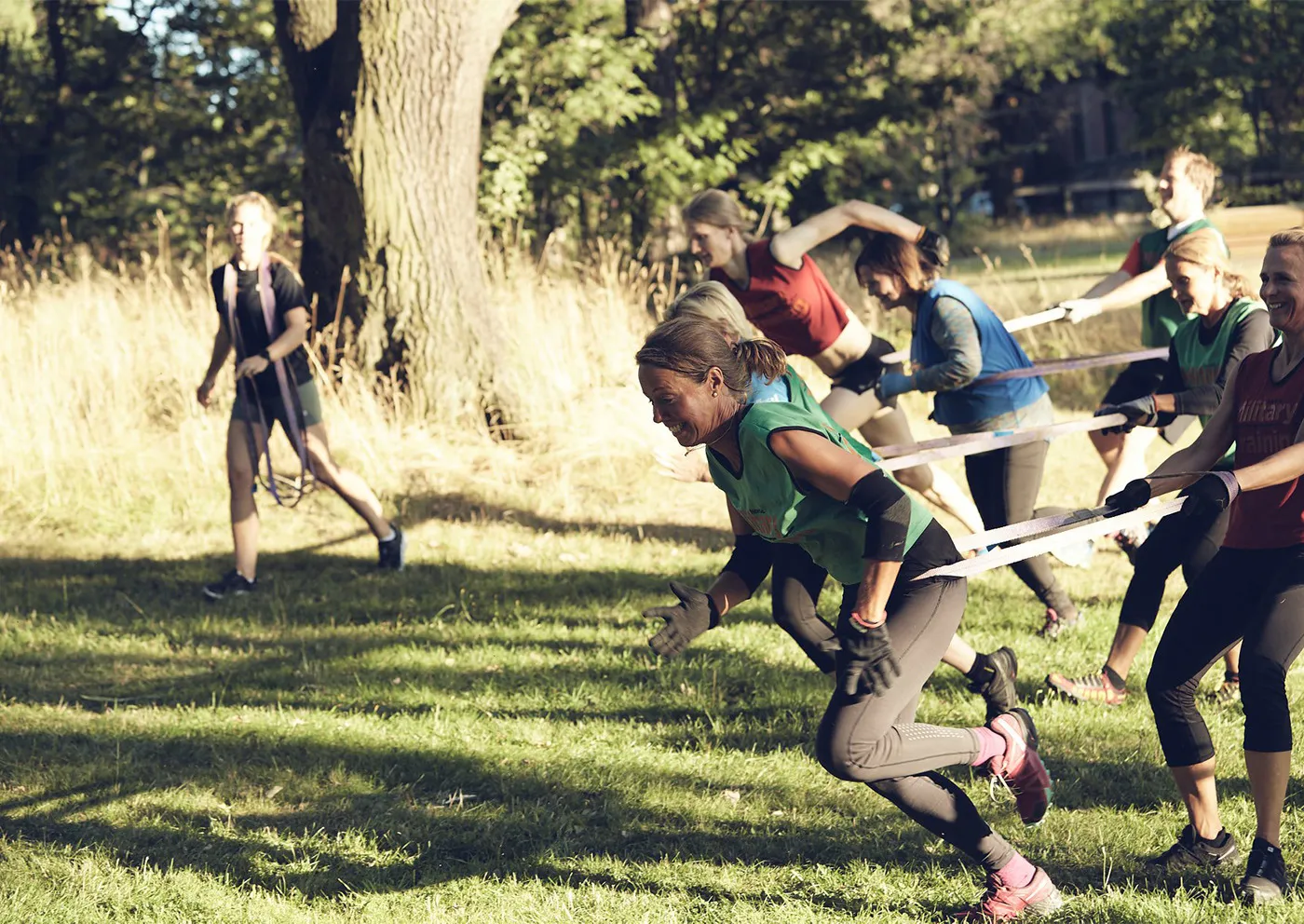 Military fitness training