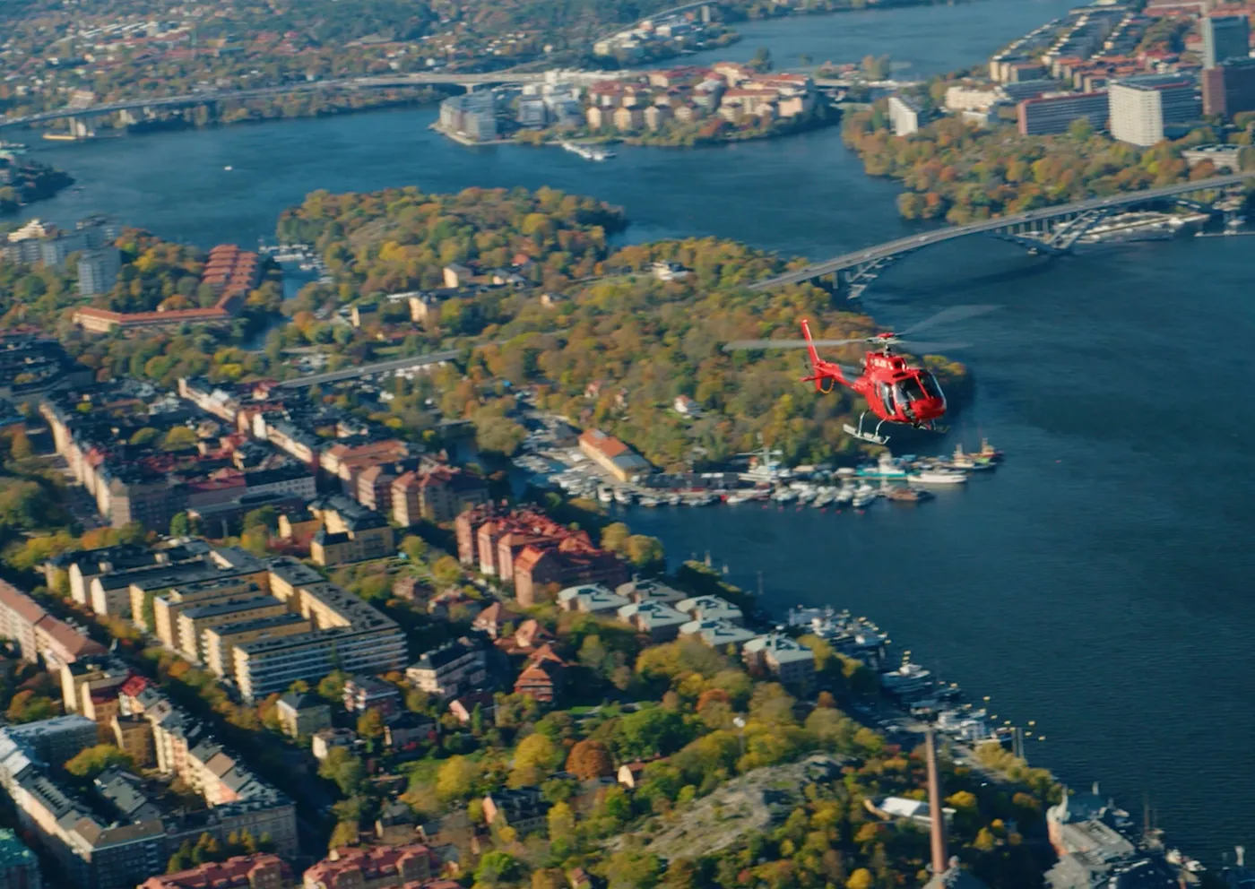 Privat Helikoptertur Stockholm