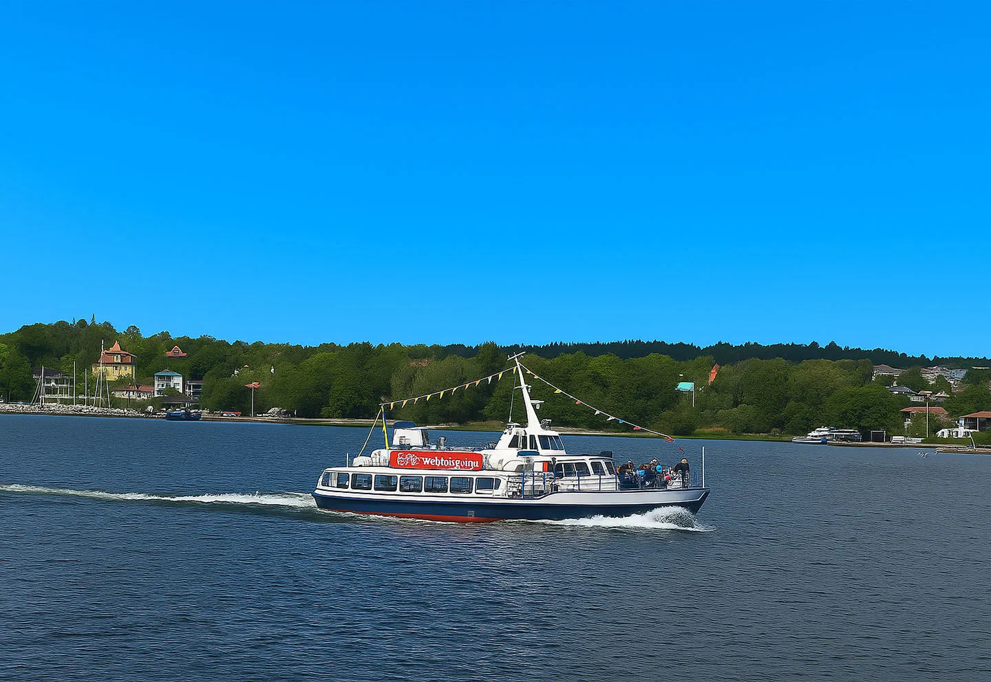 Båttur i Stockholms skärgård