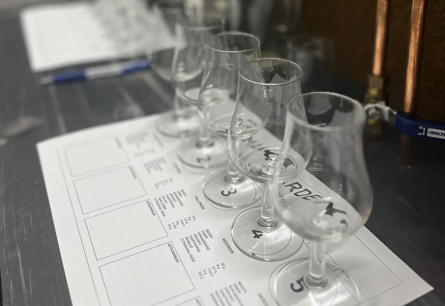 Smakgården Dryckesprovning för två