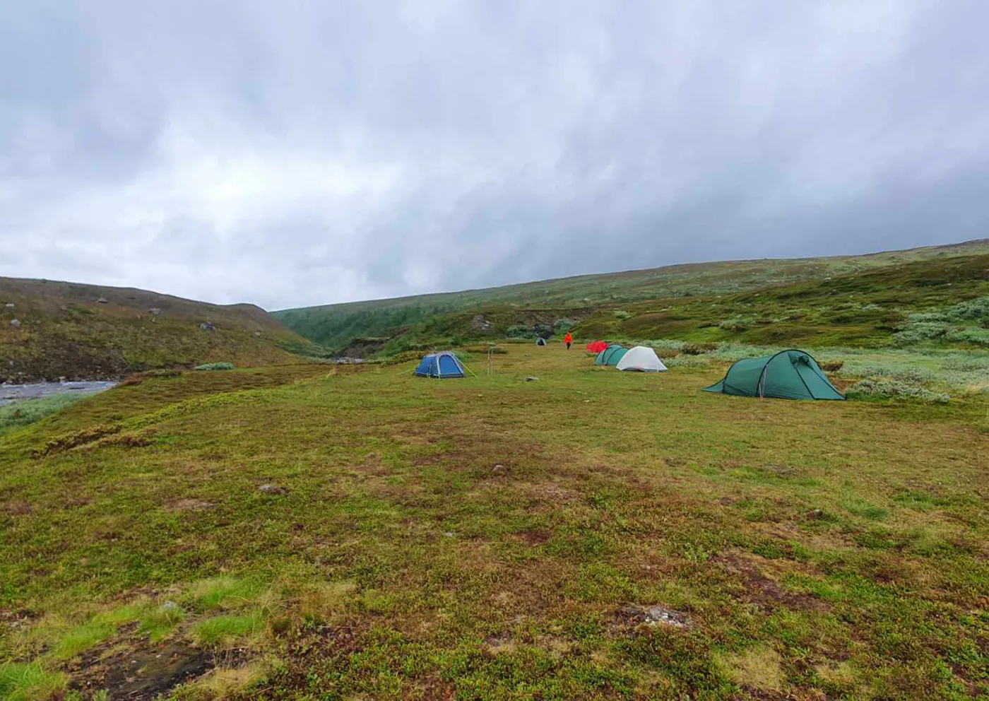 Tälttur i vildmarken