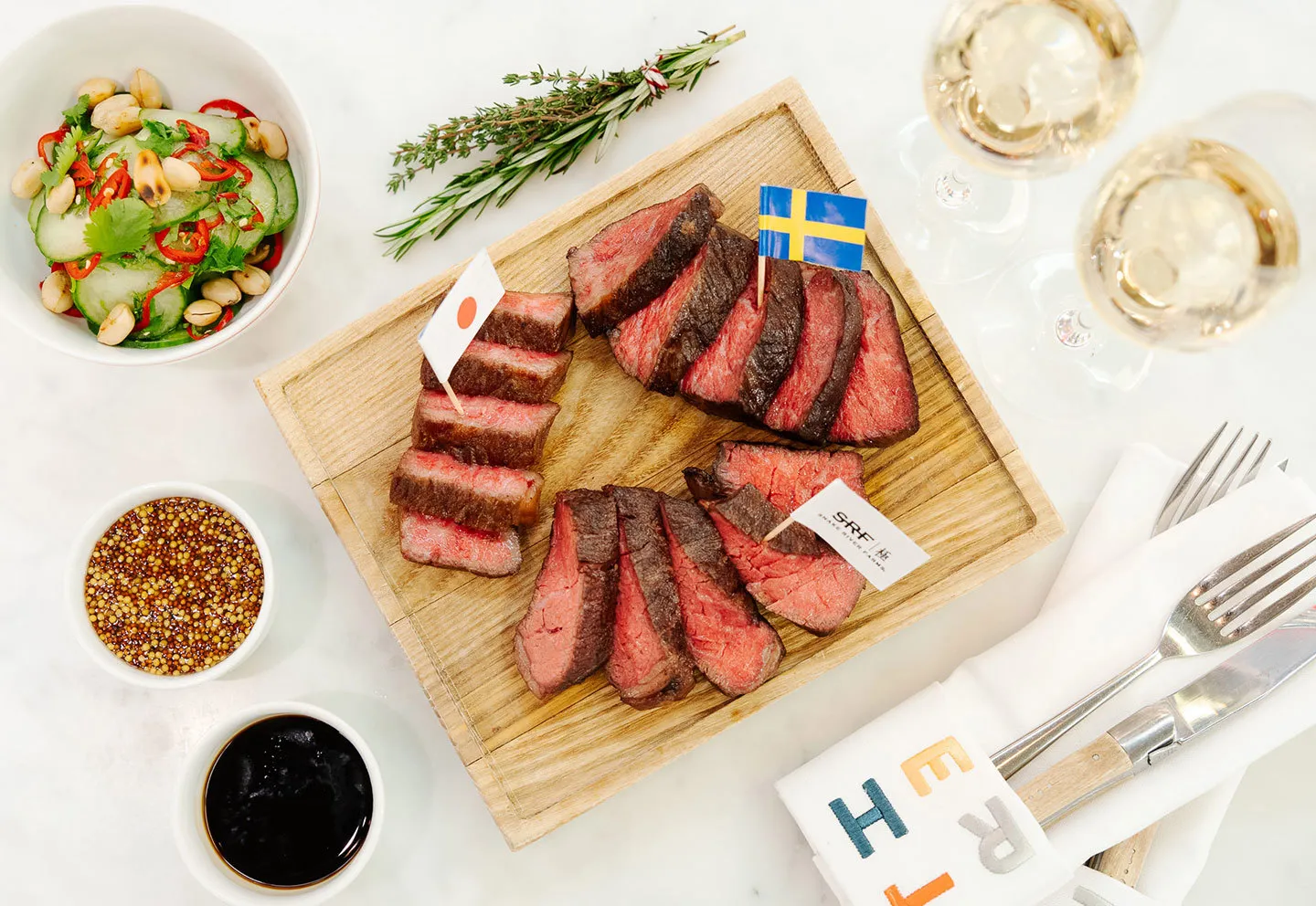 Wagyuprovning för två