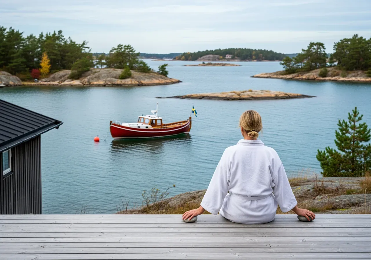 Skärgårdshelg med spa och båttur
