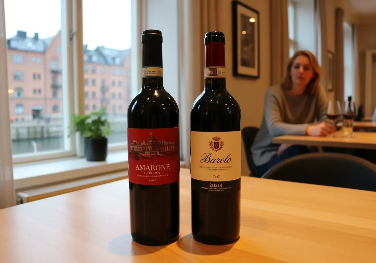 Amarone och Barolo i Göteborg