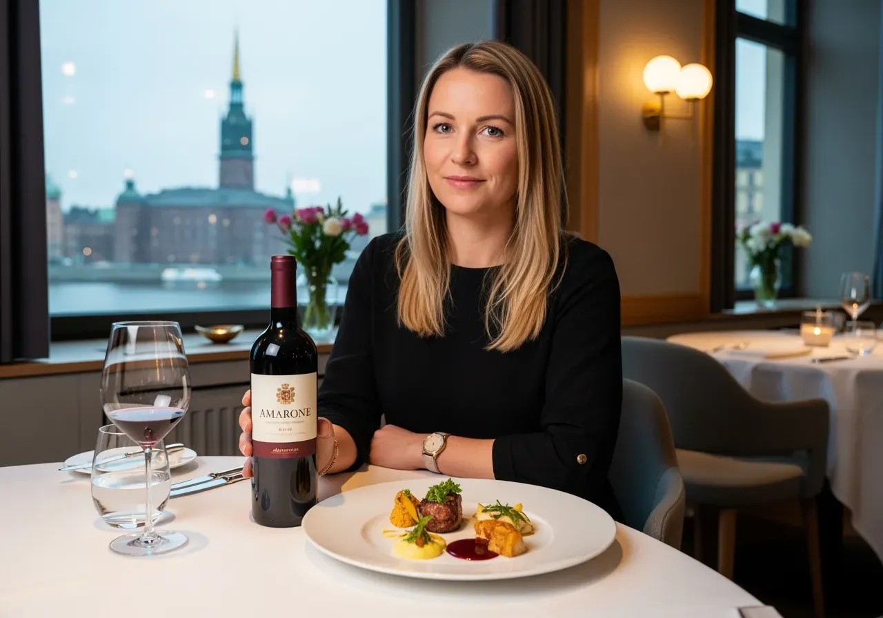 Amarone och mat i Stockholm