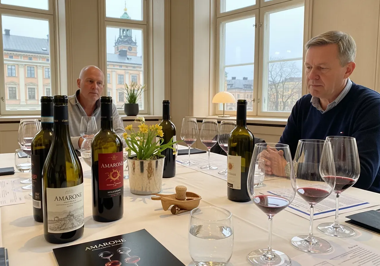 Amaroneprovning i Stockholm för nybörjare