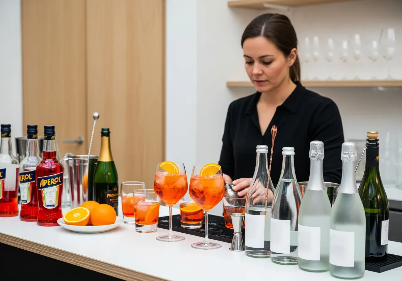 Aperol spritz-skola i Stockholm och Göteborg