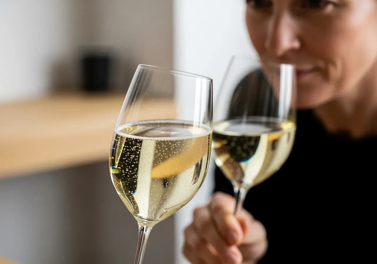 Aromer och doft i mousserande