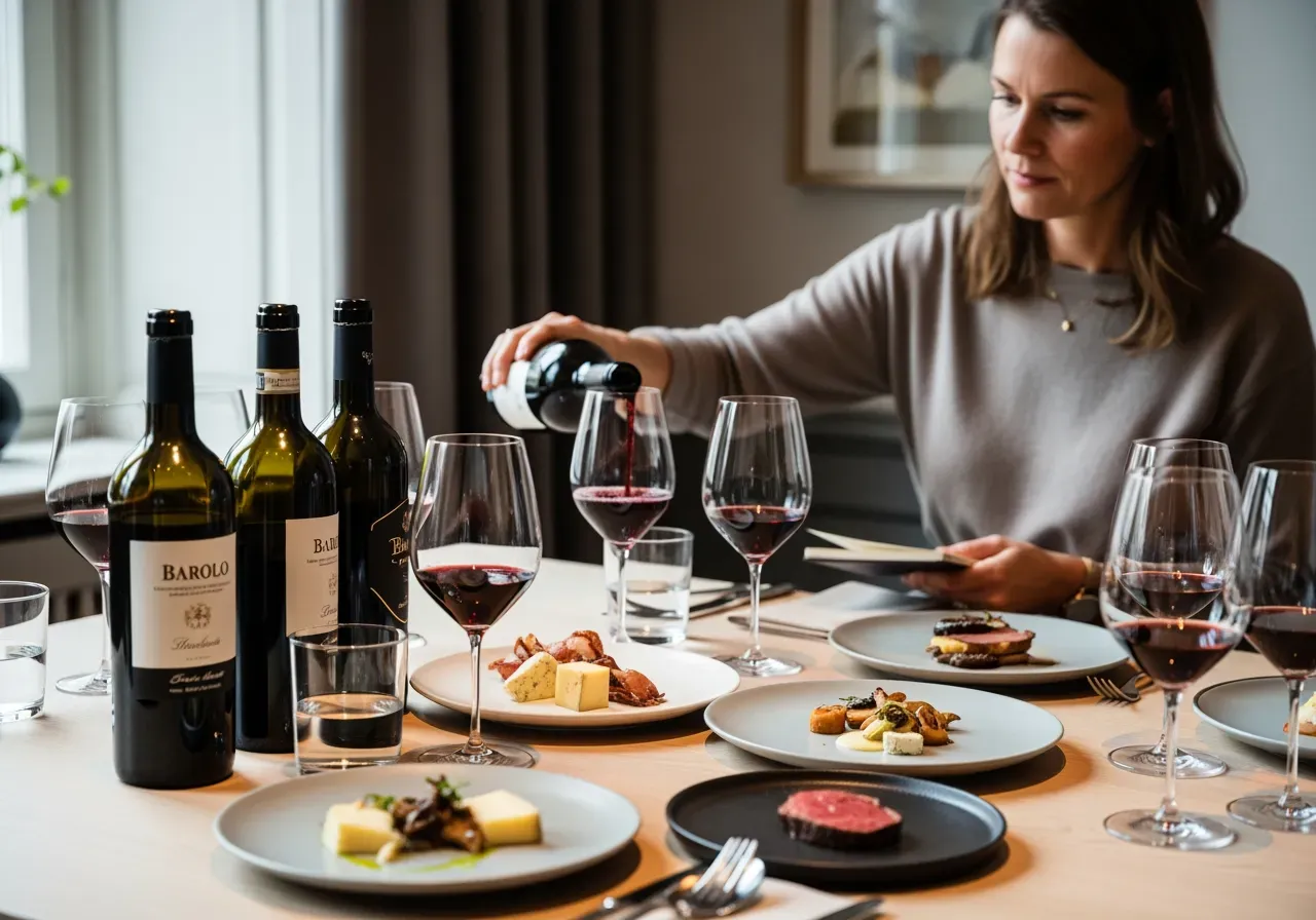 Baroloprovning och matmatchning i Stockholm