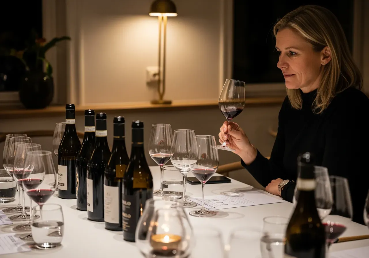 Baroloprovning i Göteborg med Taysta