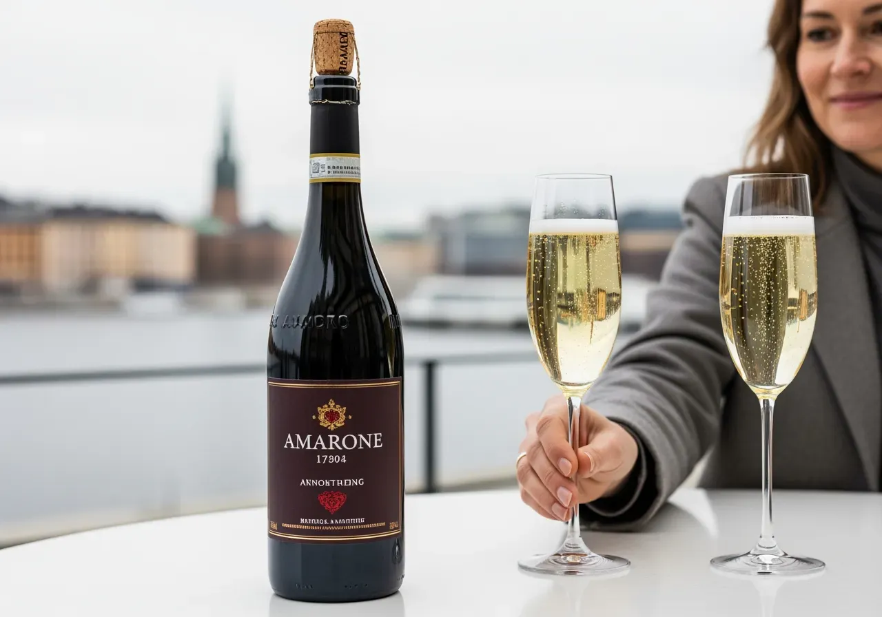 Bubbel och Amarone i Stockholm