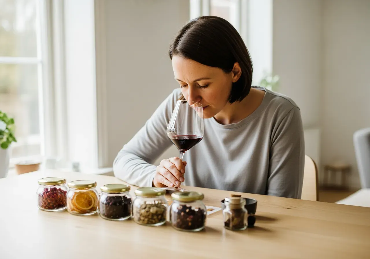 Doftanalys av vin för nybörjare