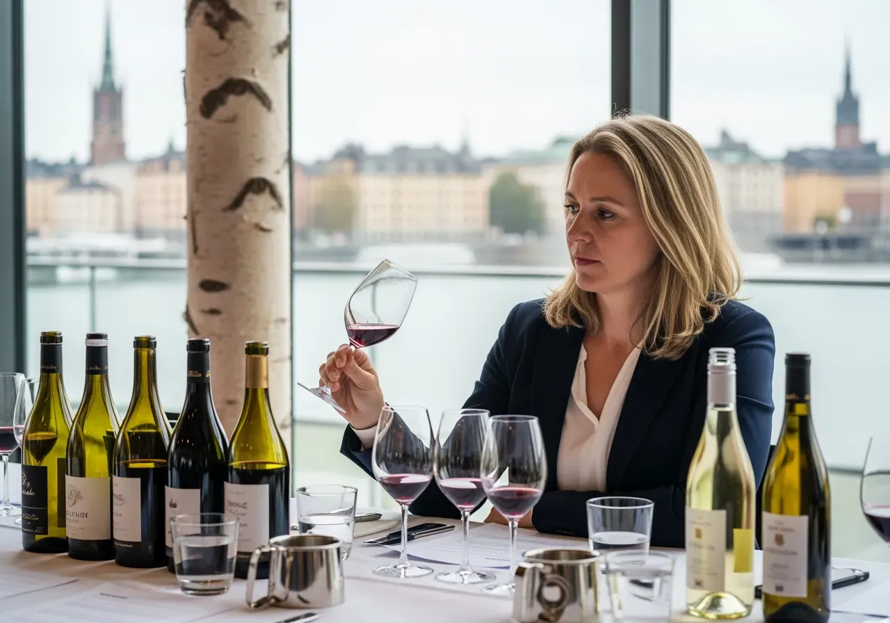 Engelskspråkig vinprovning i Stockholm