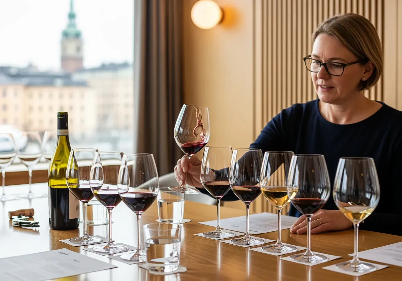 Italiensk vinprovning i Stockholm