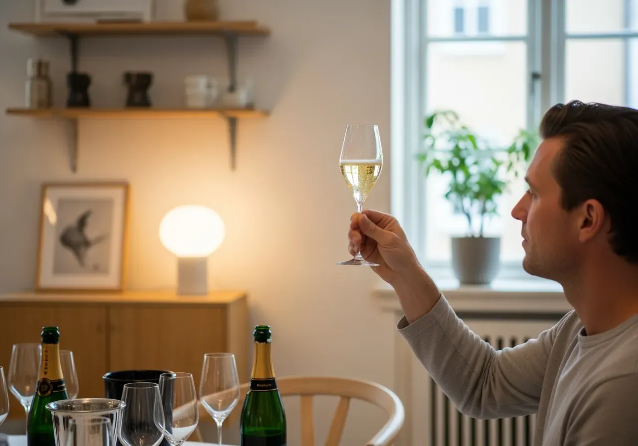 Klassisk champagneprovning i Malmö