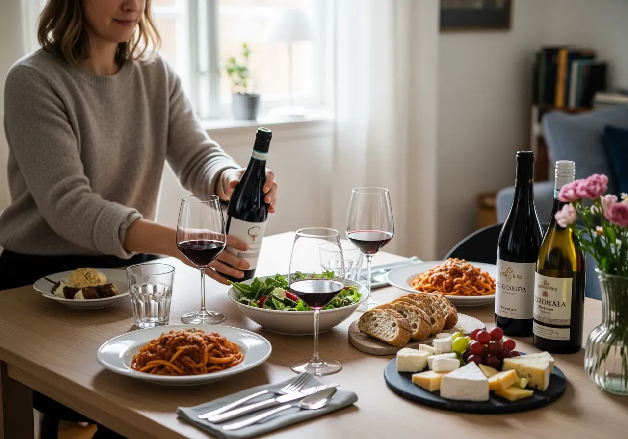 Matmatchning med italienska viner hemma