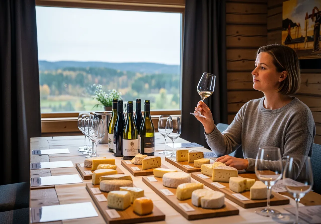 Ost och vinprovning i Mellansverige