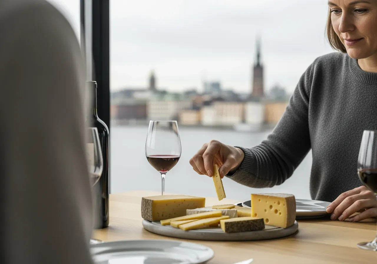 Ost och vin i Stockholm