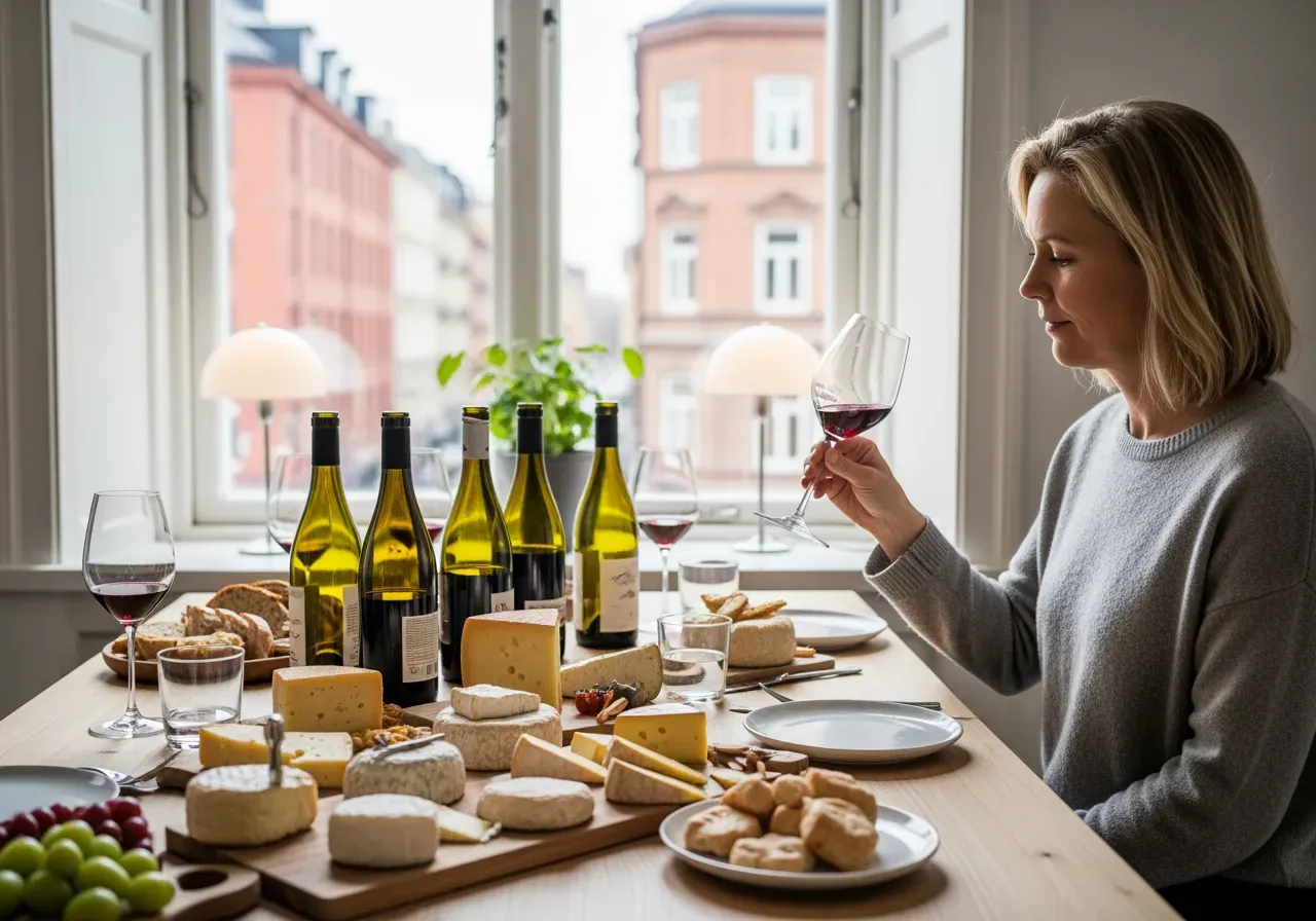 Ost och vinprovning i Göteborg