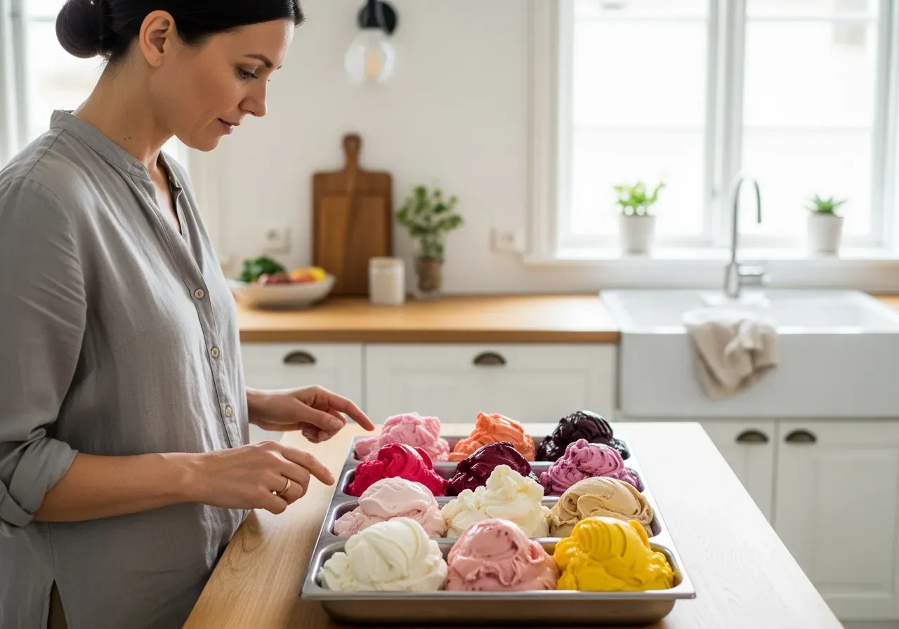 Stabilisatorer och mognad i gelato