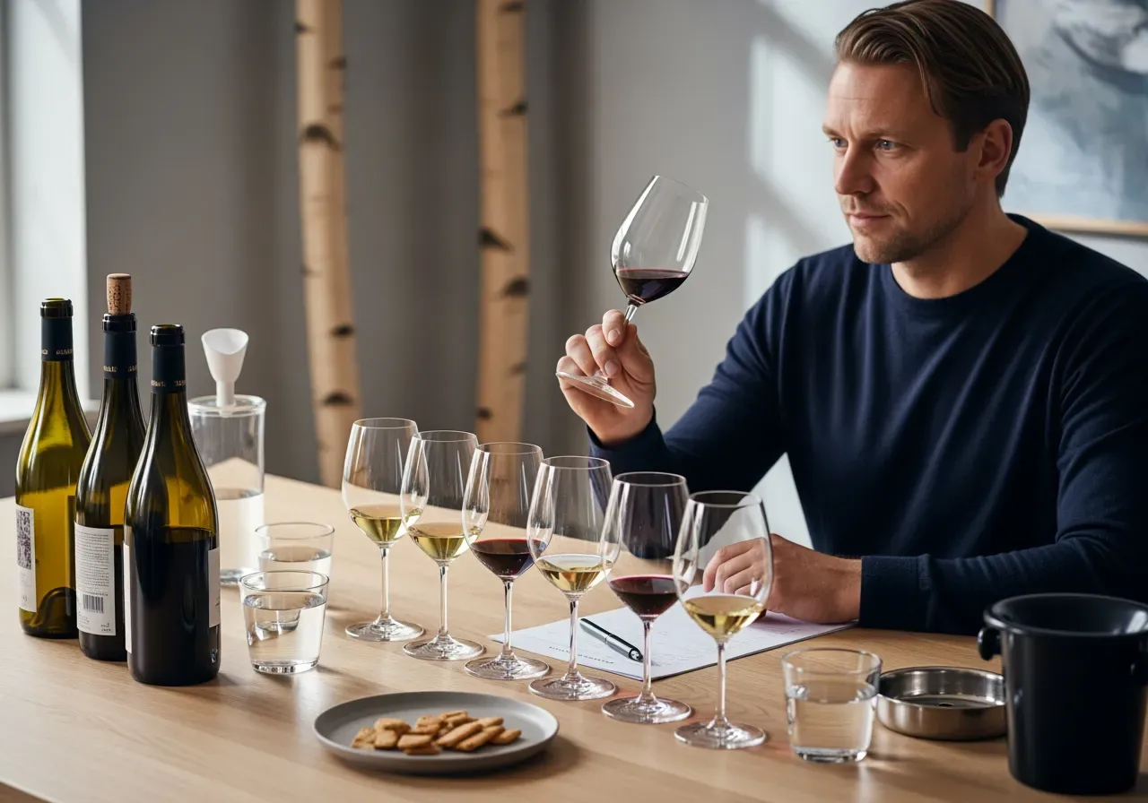 Vinprovning för nybörjare hos Taysta