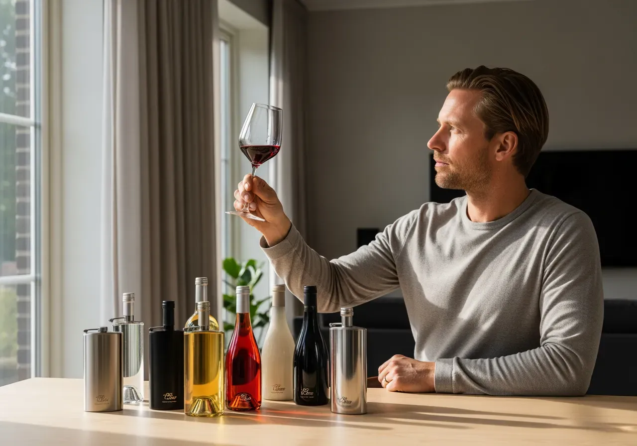 Välja rätt Taysta vinprovning