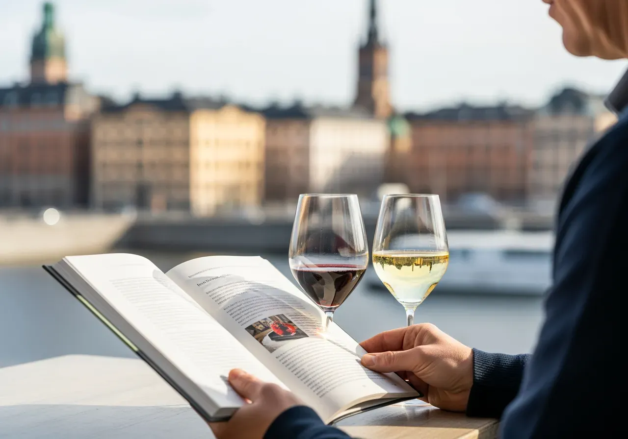 Valguide barolo och bubbel i Stockholm