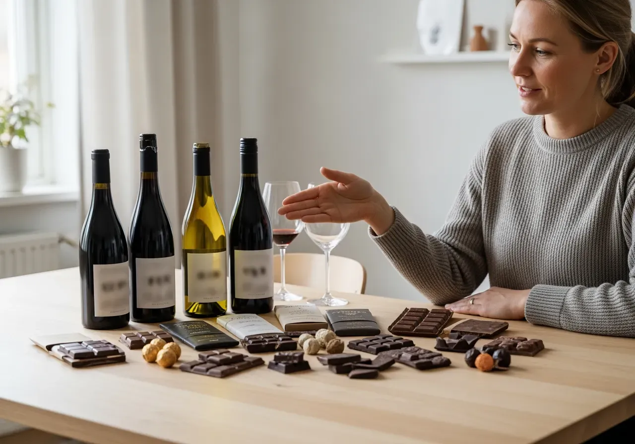 Vin och choklad för nybörjare