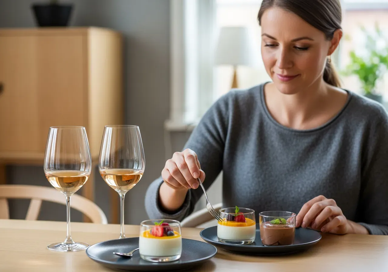 Vin och dessert för nybörjare