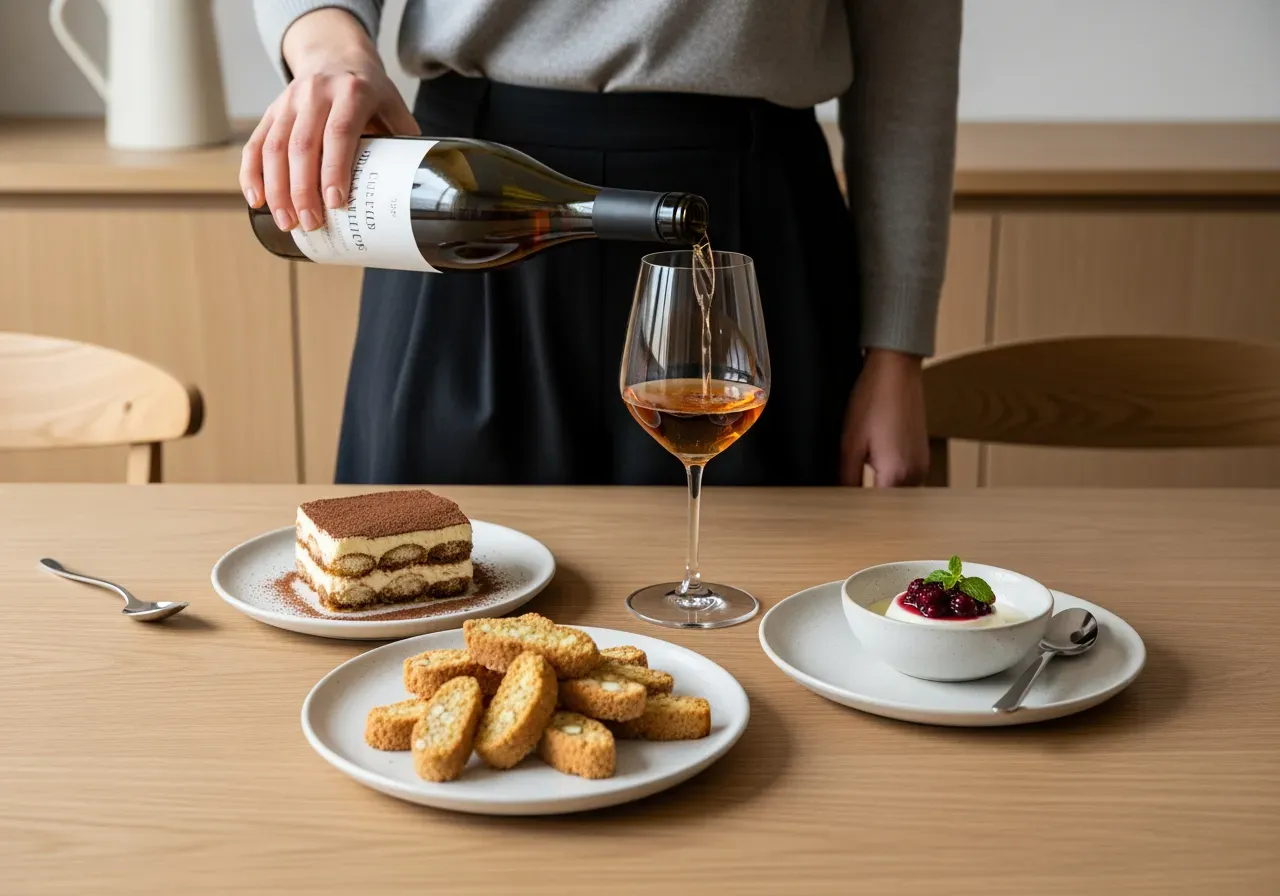 Vin till italienska desserter