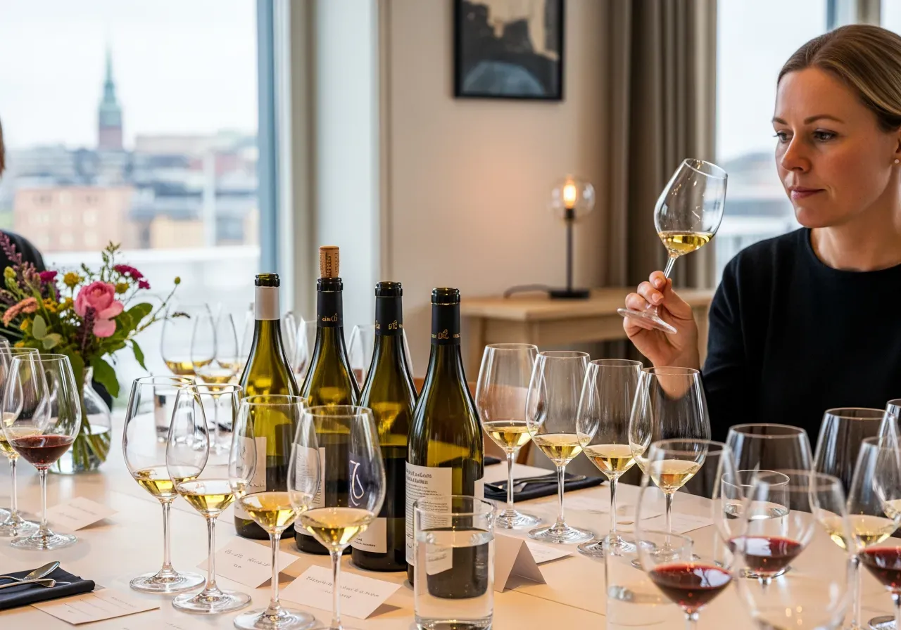 Vinprovningar i Malmö och Stockholm