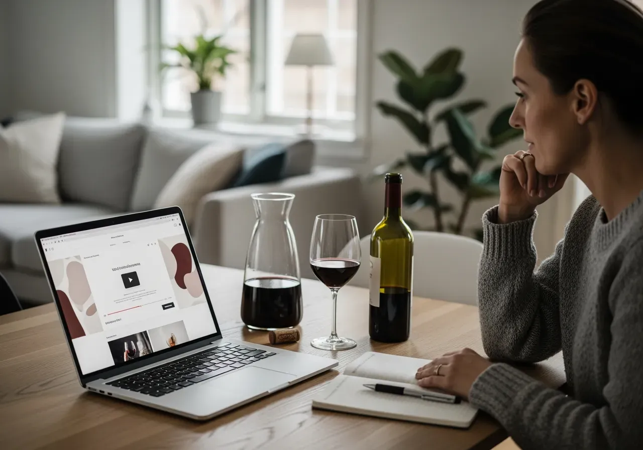 Webbkurs i vinets grunder online